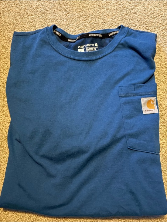 Carhartt Other - Carhartt Royal Blue Relaxed Fit T-Shirt